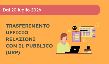 Trasferimento dell'Ufficio Relazioni con il Pubblico (URP)